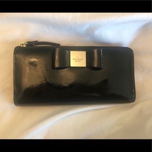 Kate Spade Bow Wallet (Black)
